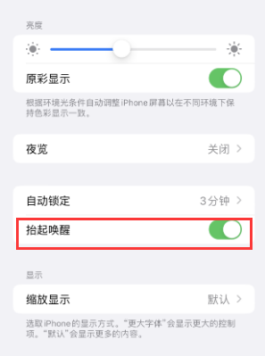 罗源苹果授权维修站分享iPhone轻点无法唤醒怎么办